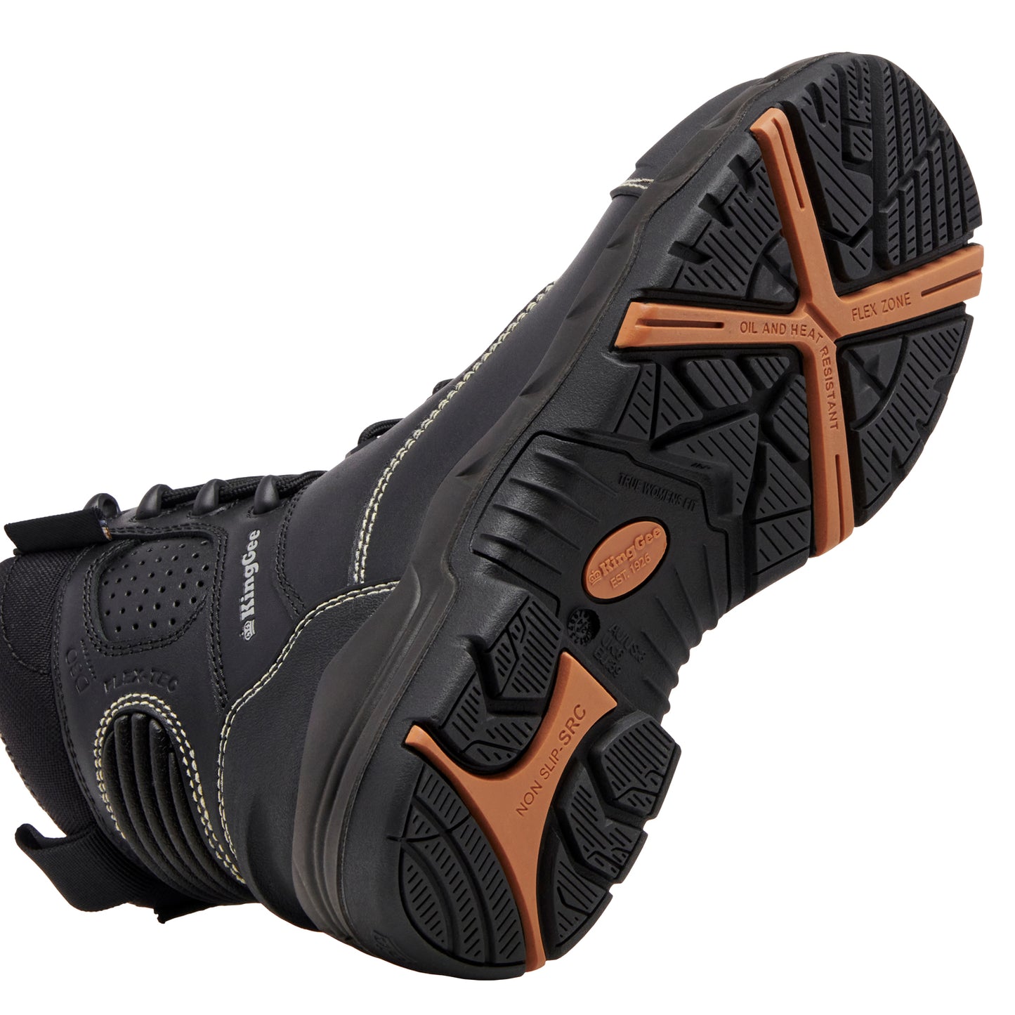 King Gee K28004 Women's ONYX 6CZ Composite Toe Work Boot - Black