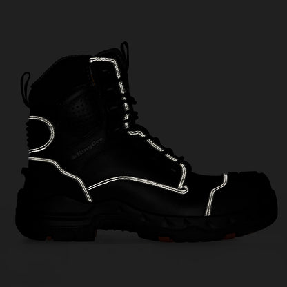 King Gee K28004 Women's ONYX 6CZ Composite Toe Work Boot - Black