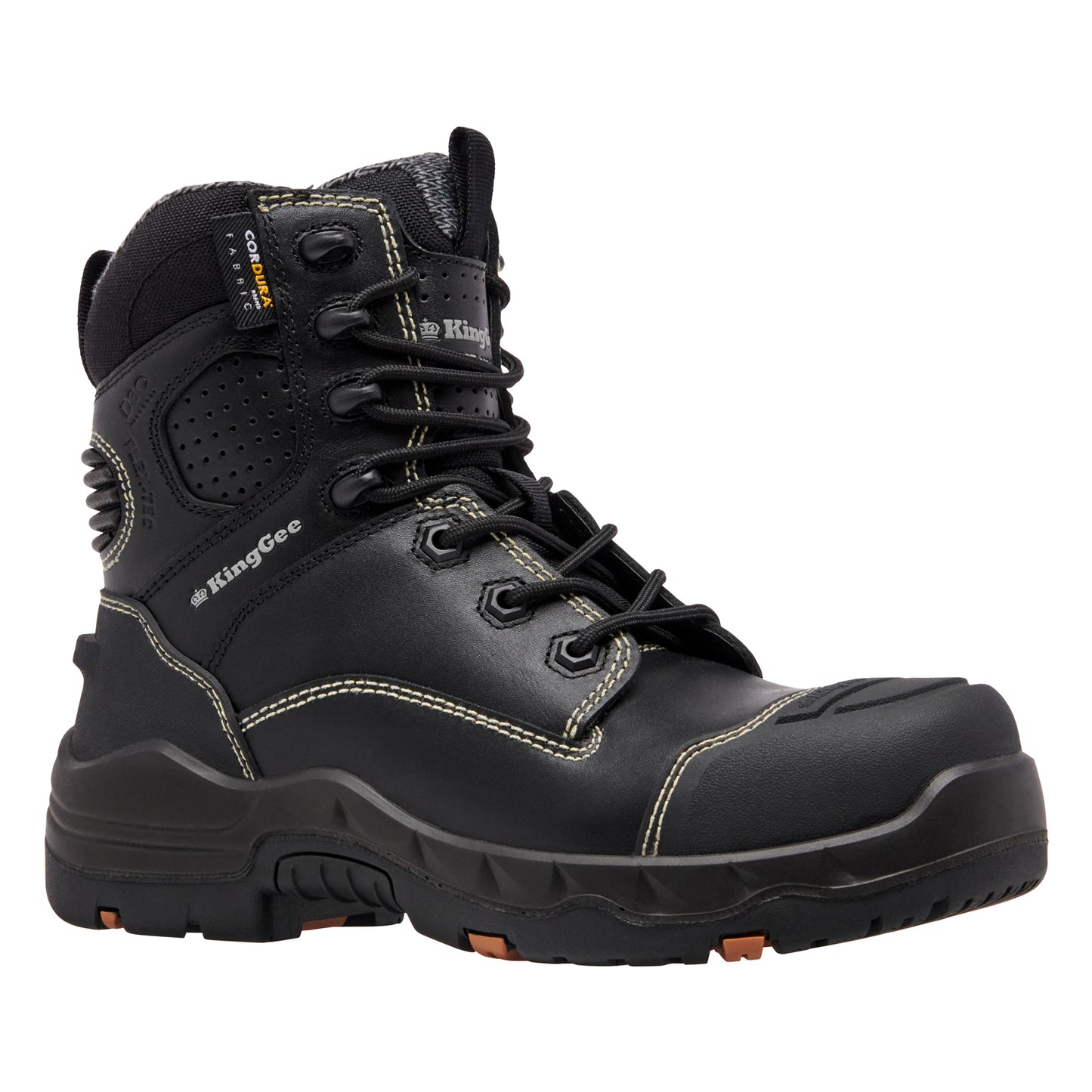 King Gee K28004 Women's ONYX 6CZ Composite Toe Work Boot - Black