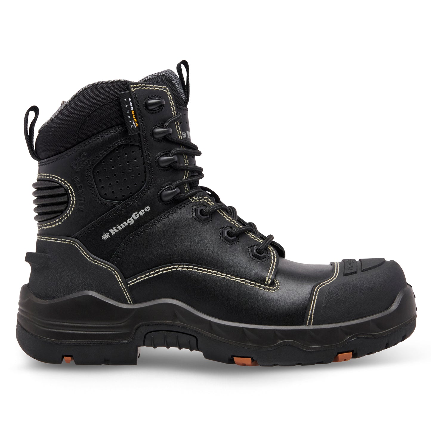 King Gee K28004 Women's ONYX 6CZ Composite Toe Work Boot - Black