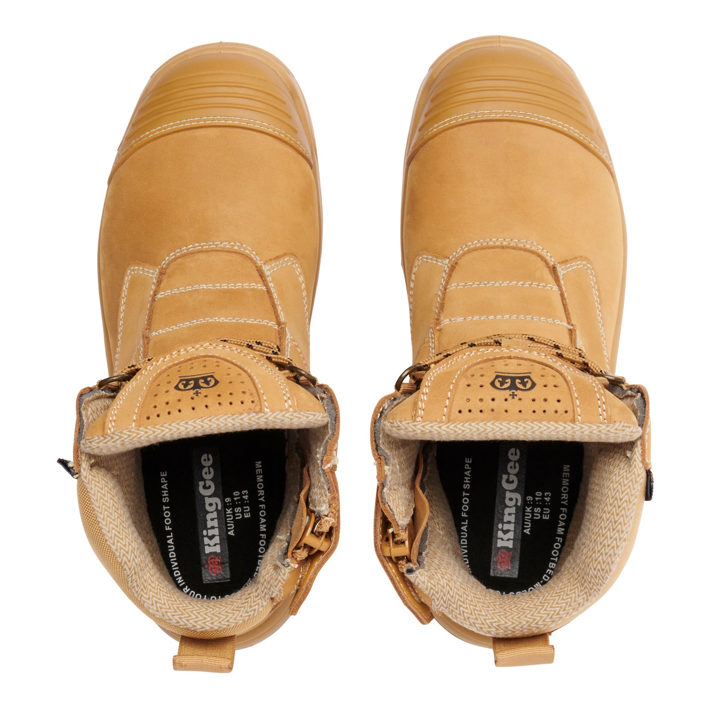 King Gee K28009 BENNU PRO 6 Work Boot - Wheat