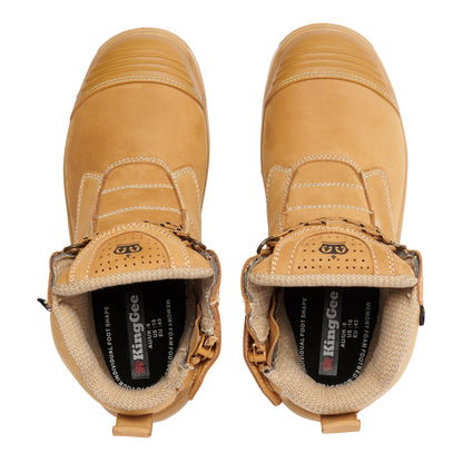 King Gee K28009 BENNU PRO 6 Work Boot - Wheat