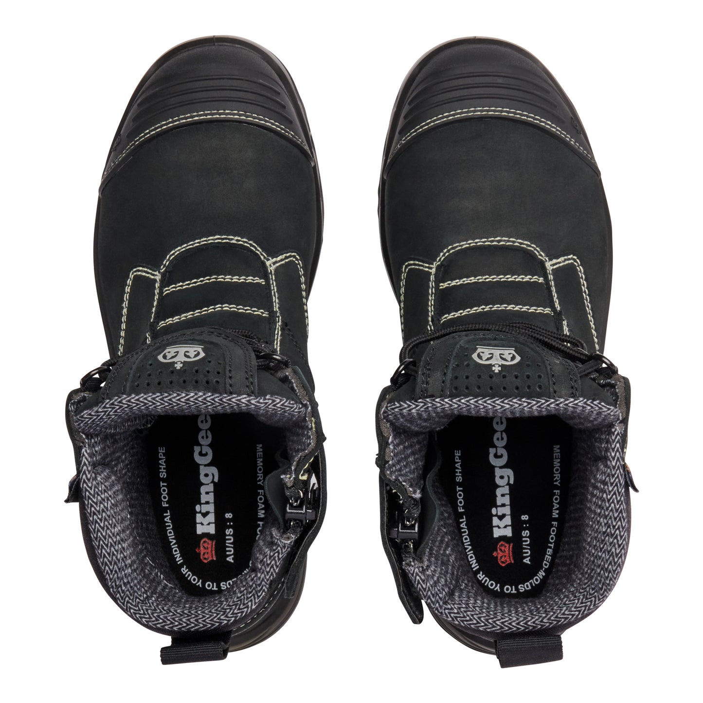 King Gee K28011 Women's BENNU PRO 6 Work Boot - Black
