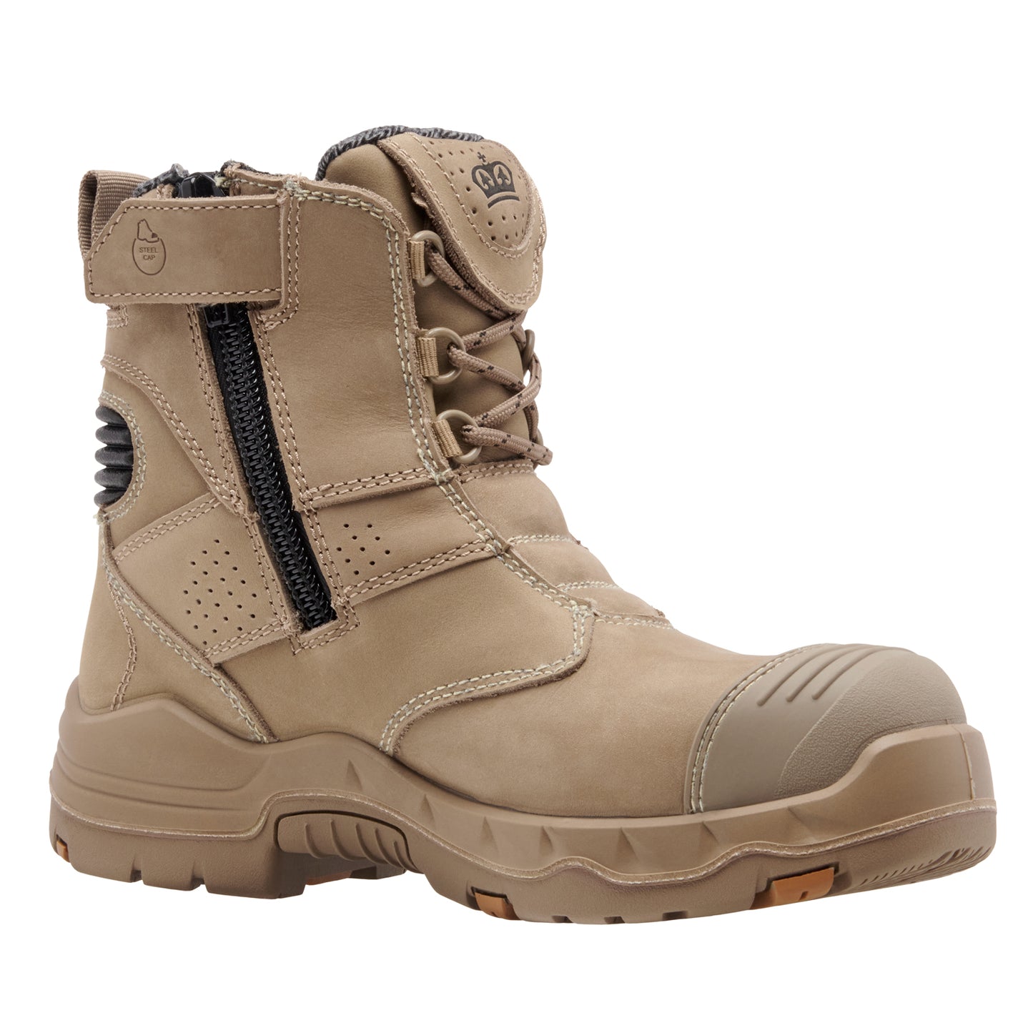 King Gee K28013 Women's BENNU PRO 6 Work Boot - Stone