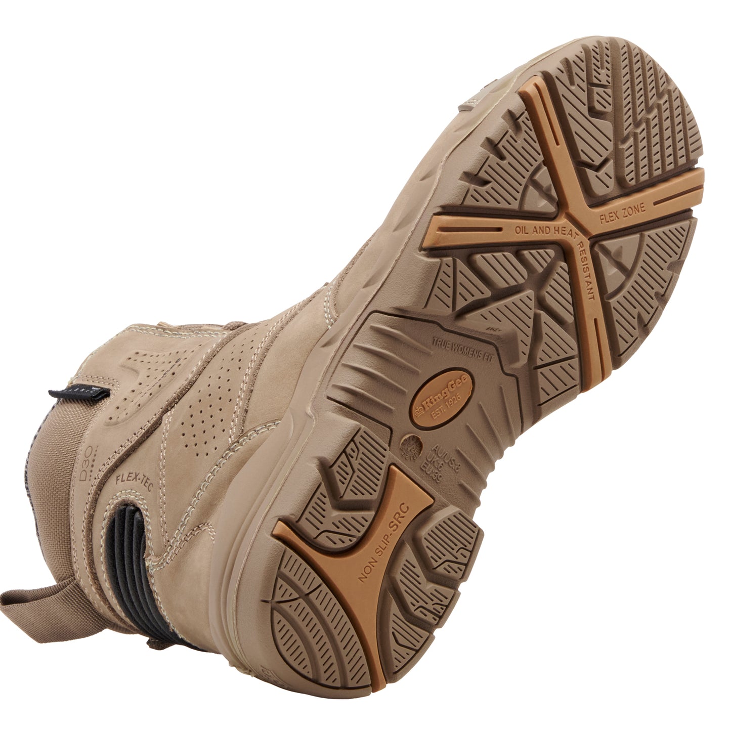 King Gee K28013 Women's BENNU PRO 6 Work Boot - Stone