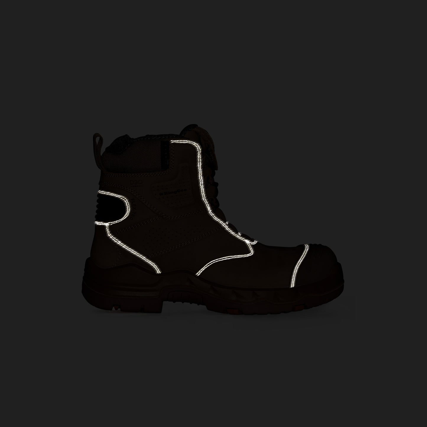 King Gee K28013 Women's BENNU PRO 6 Work Boot - Stone