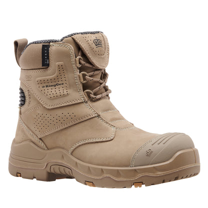 King Gee K28013 Women's BENNU PRO 6 Work Boot - Stone