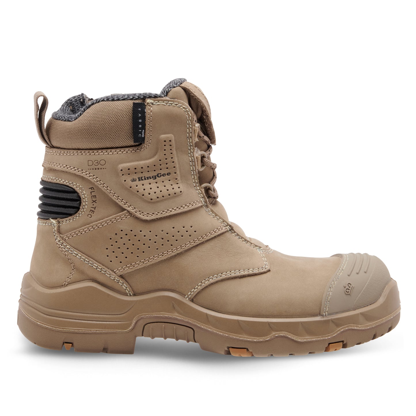 King Gee K28013 Women's BENNU PRO 6 Work Boot - Stone
