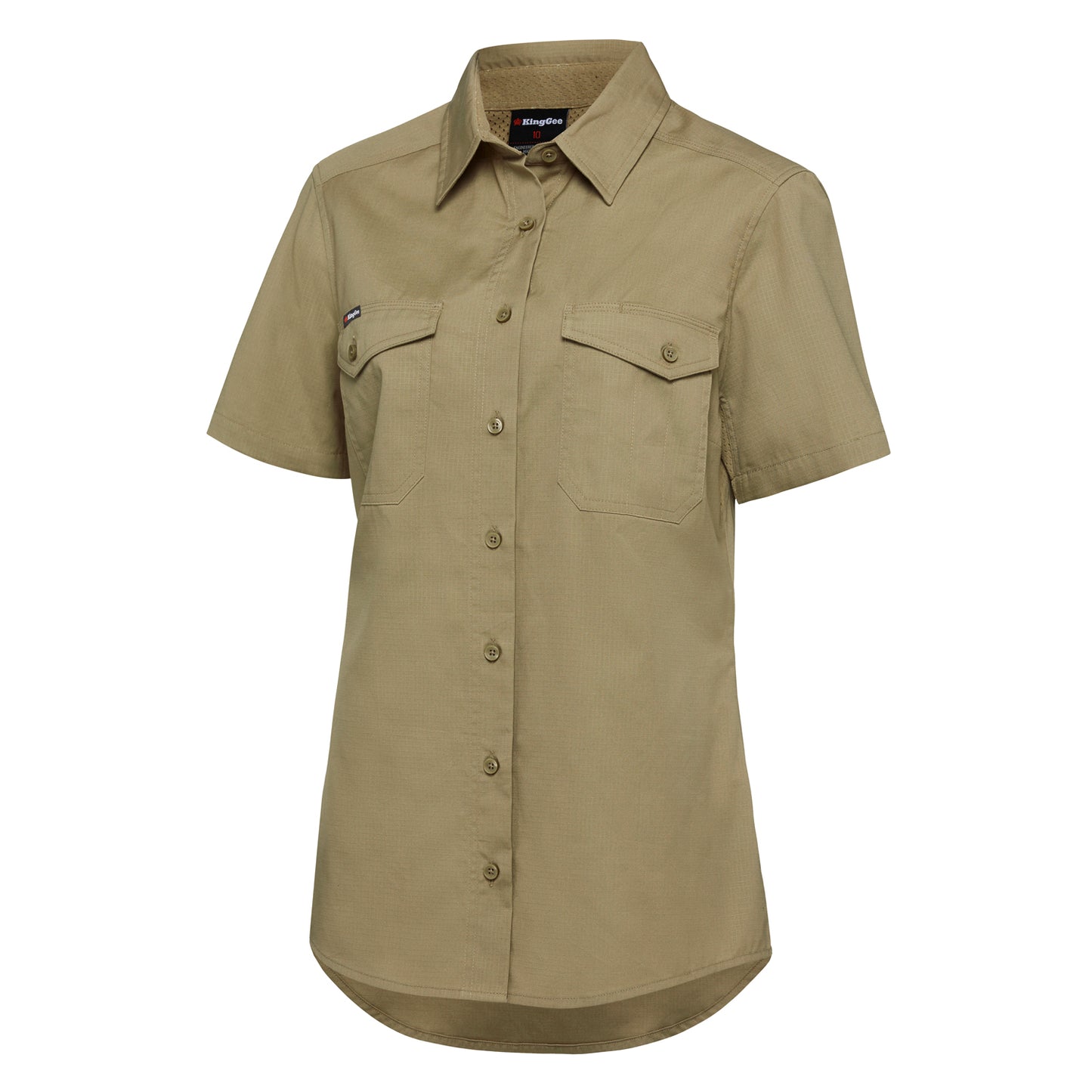 King Gee K44205 Women's Workcool 2 Lightweight Short Sleeve Work Shirt