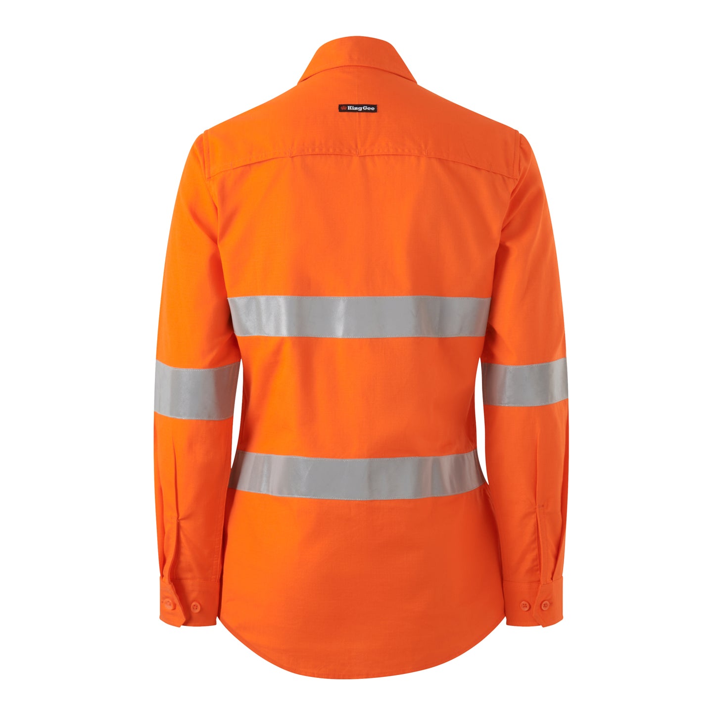 King Gee K44231 Womens Workcool Vented Reflective Shirt