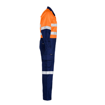 King Gee K51540 Workcool 2 Hi-Vis Reflective Two Tone Work Coveralls