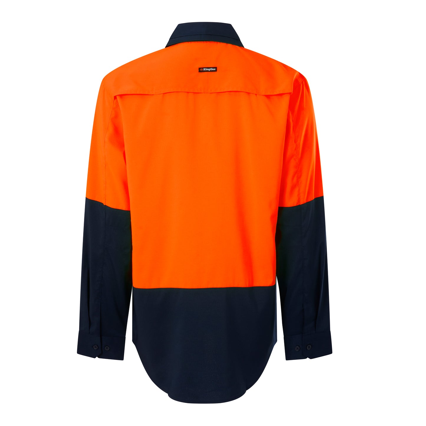 King Gee K54036 DryCool Hi Vis Spliced Shirt Long Sleeve Shirt