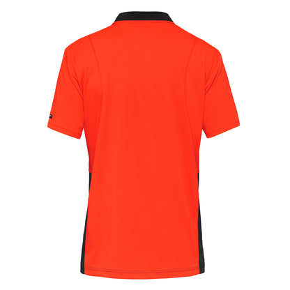 King Gee K54205 Workcool Hyperfreeze Hi-Vis Two Tone Short Sleeve Polo Shirt