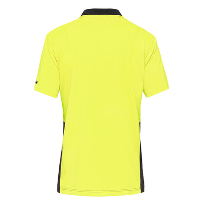 King Gee K54205 Workcool Hyperfreeze Hi-Vis Two Tone Short Sleeve Polo Shirt