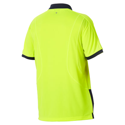 King Gee K54845 Workcool Hyperfreeze Hi-Vis Lightweight Short Sleeve Polo