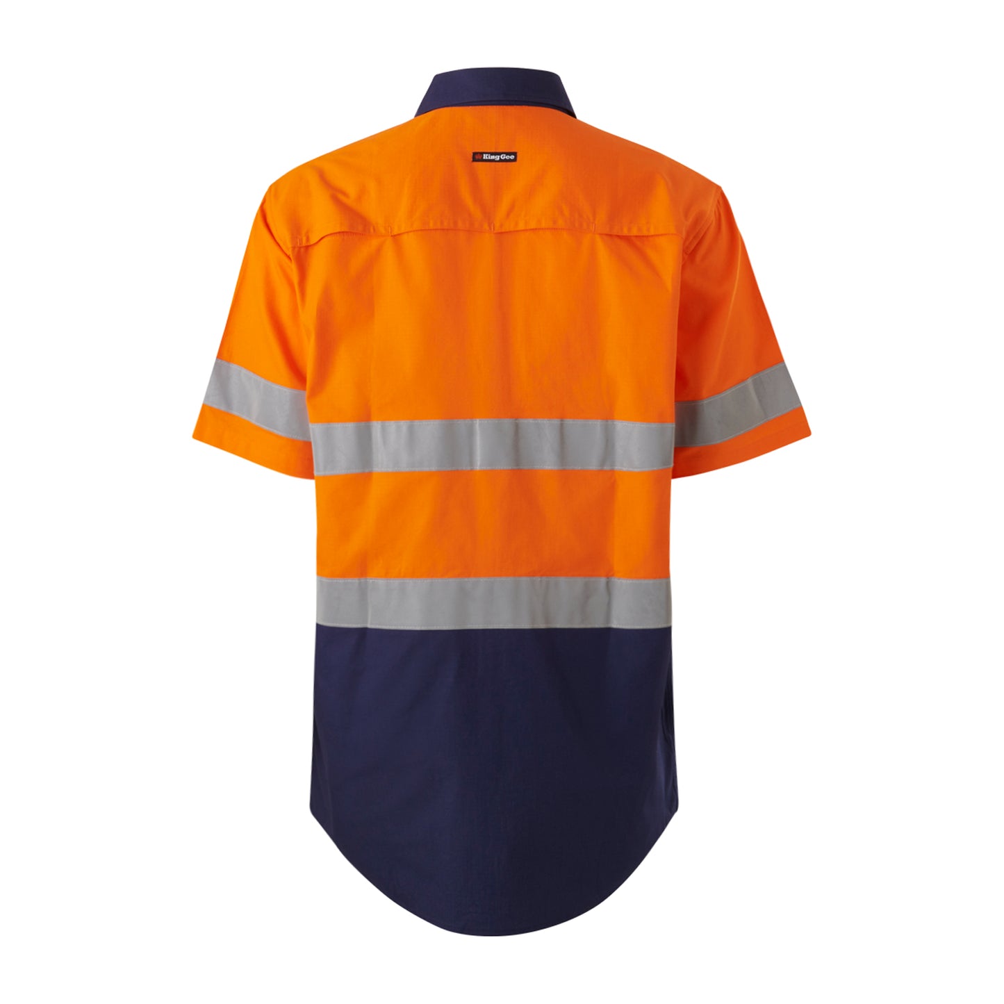 King Gee K54911 Workcool Vented Spliced Shirt Taped Short Sleeve