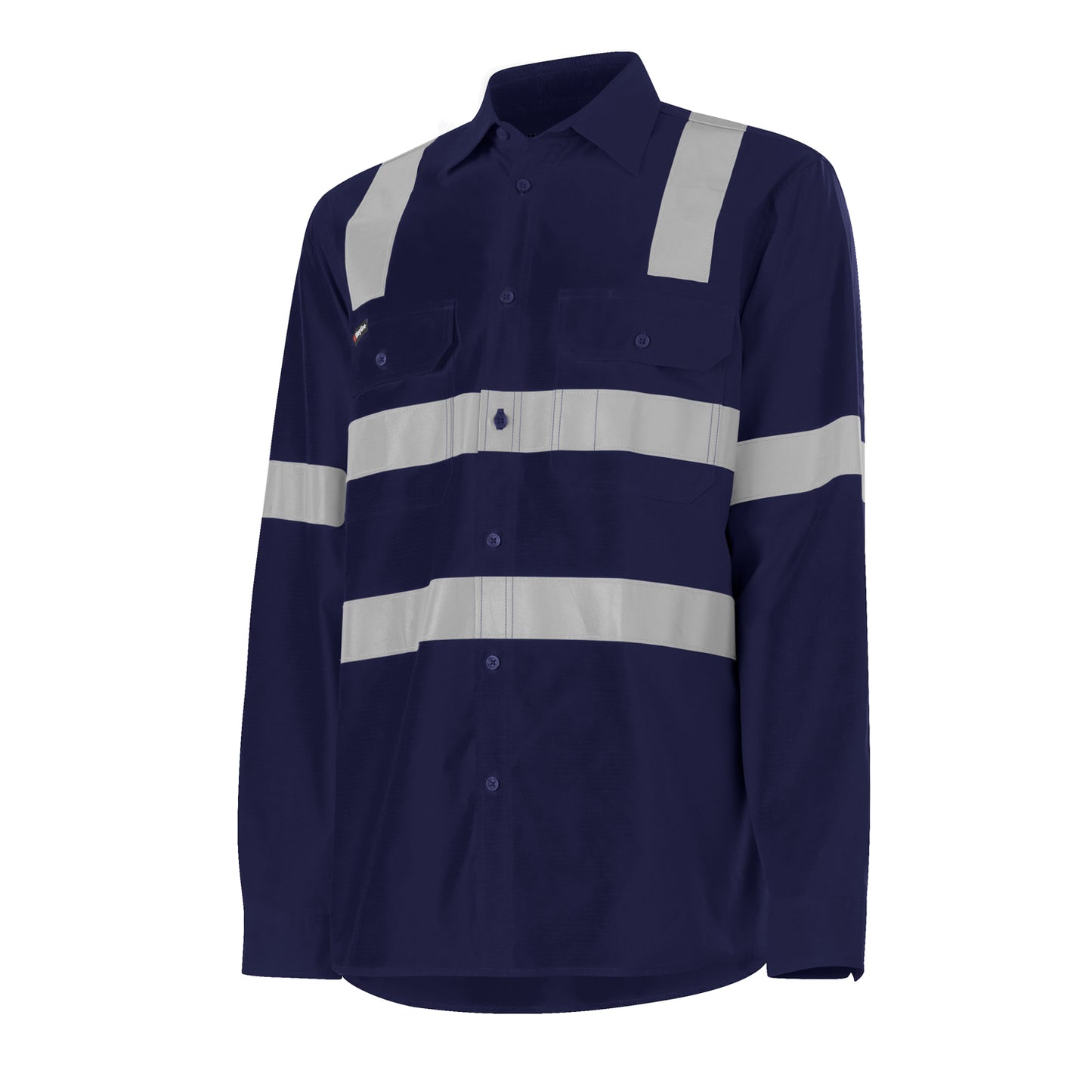 King Gee K54917 Workcool Vented X Back Shirt Long Sleeve