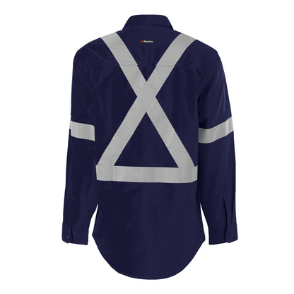 King Gee K54917 Workcool Vented X Back Shirt Long Sleeve