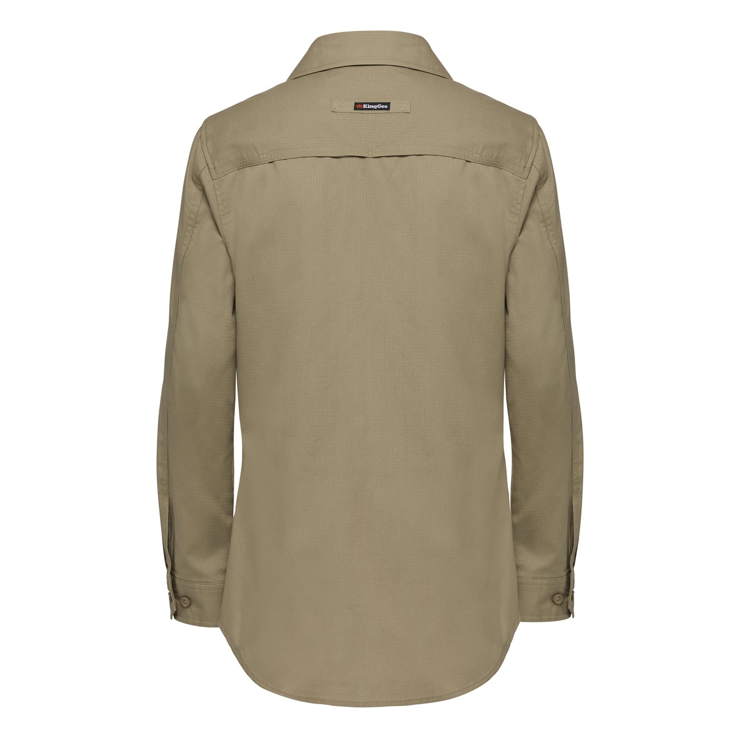King Gee K69880 Women's Workcool 2 Long Sleeve Ripstop Work Shirt