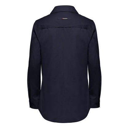 King Gee K69880 Women's Workcool 2 Long Sleeve Ripstop Work Shirt