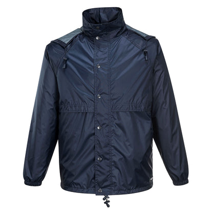 Portwest Huski Stratus Rain Jacket in Navy