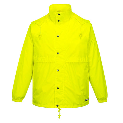 Portwest Huski Stratus Rain Jacket in Yellow