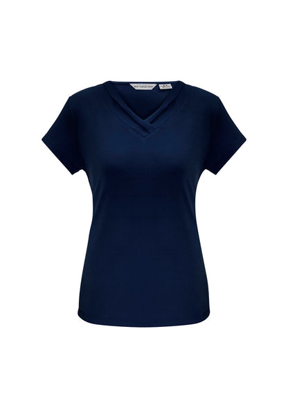 BizCollection K819LS Womens Lana Short Sleeve Top
