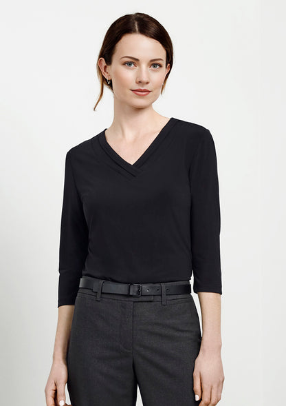 BizCollection K819LT Womens Lana 3/4 Sleeve Top