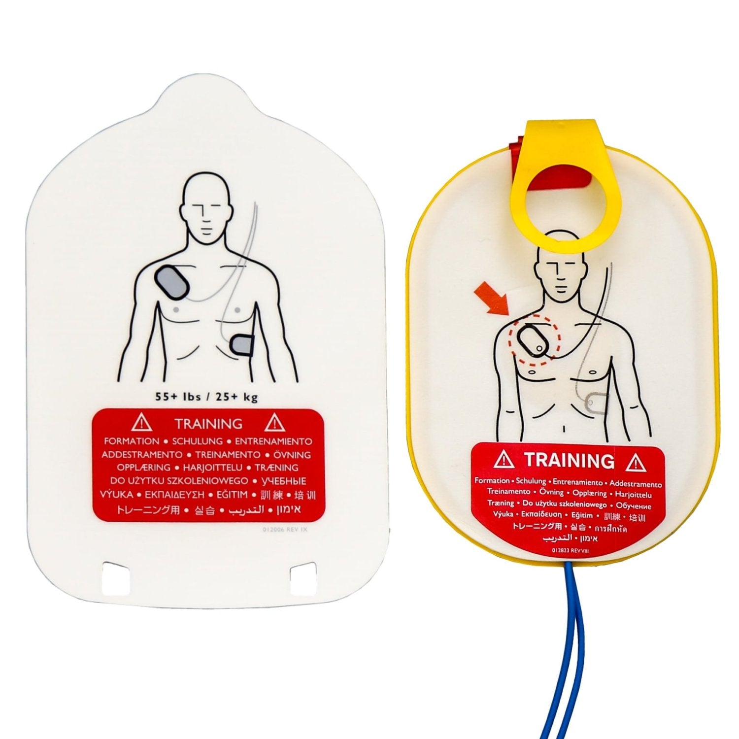 HEARTSTREAM - PHILIPS LM5093A HeartStart HS1 Adult Training Pads Replacement