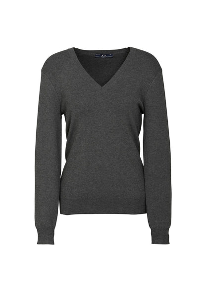 BizCollection LP3506 Womens V-Neck Knit Pullover