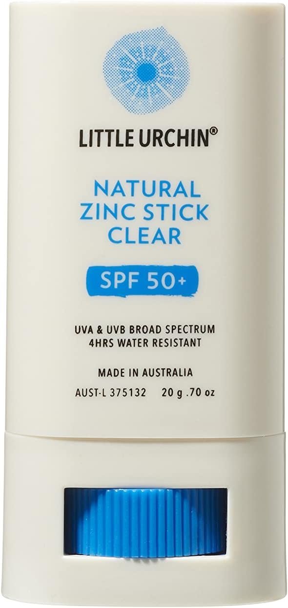 Max Global Products LUZSC-020 Little Urchin Natural Clear Zinc Stick SPF50+ 20g