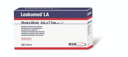BSN MEDICAL B73289-02 Leukoplast Low Adherent Dressing 10cm x 20cm Box of 50