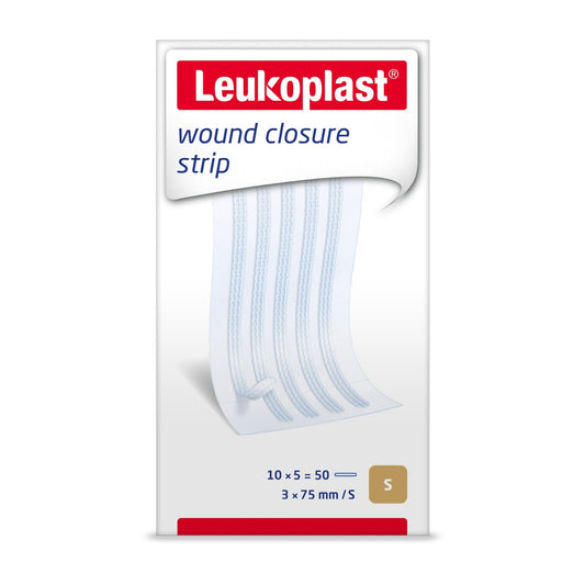 BSN MEDICAL B72629-01 Leukoplast Wound Closure Strips 3mm x 75mm Box of 50