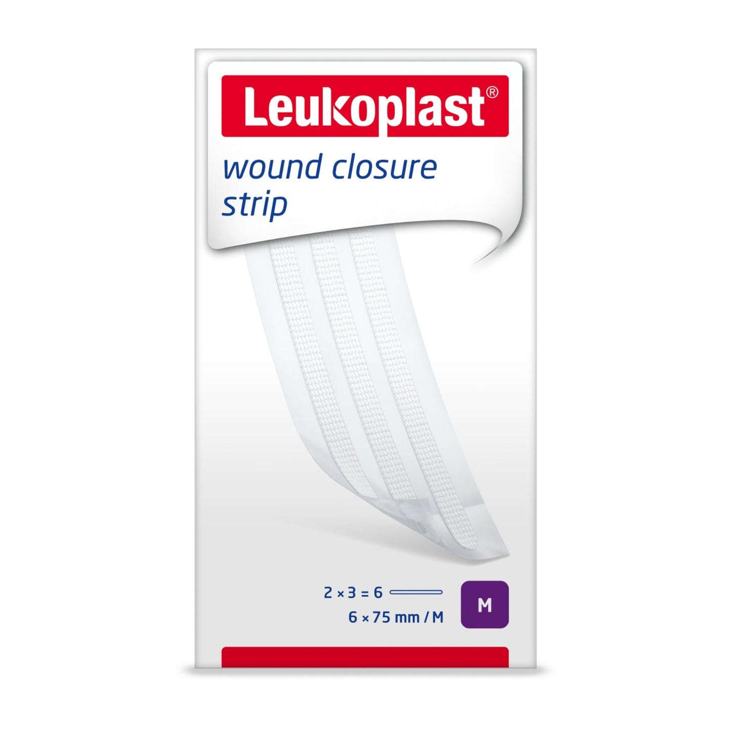 BSN MEDICAL B72740-02-1 Leukoplast Wound Closure Strips 6mm x 75mm Single Pack