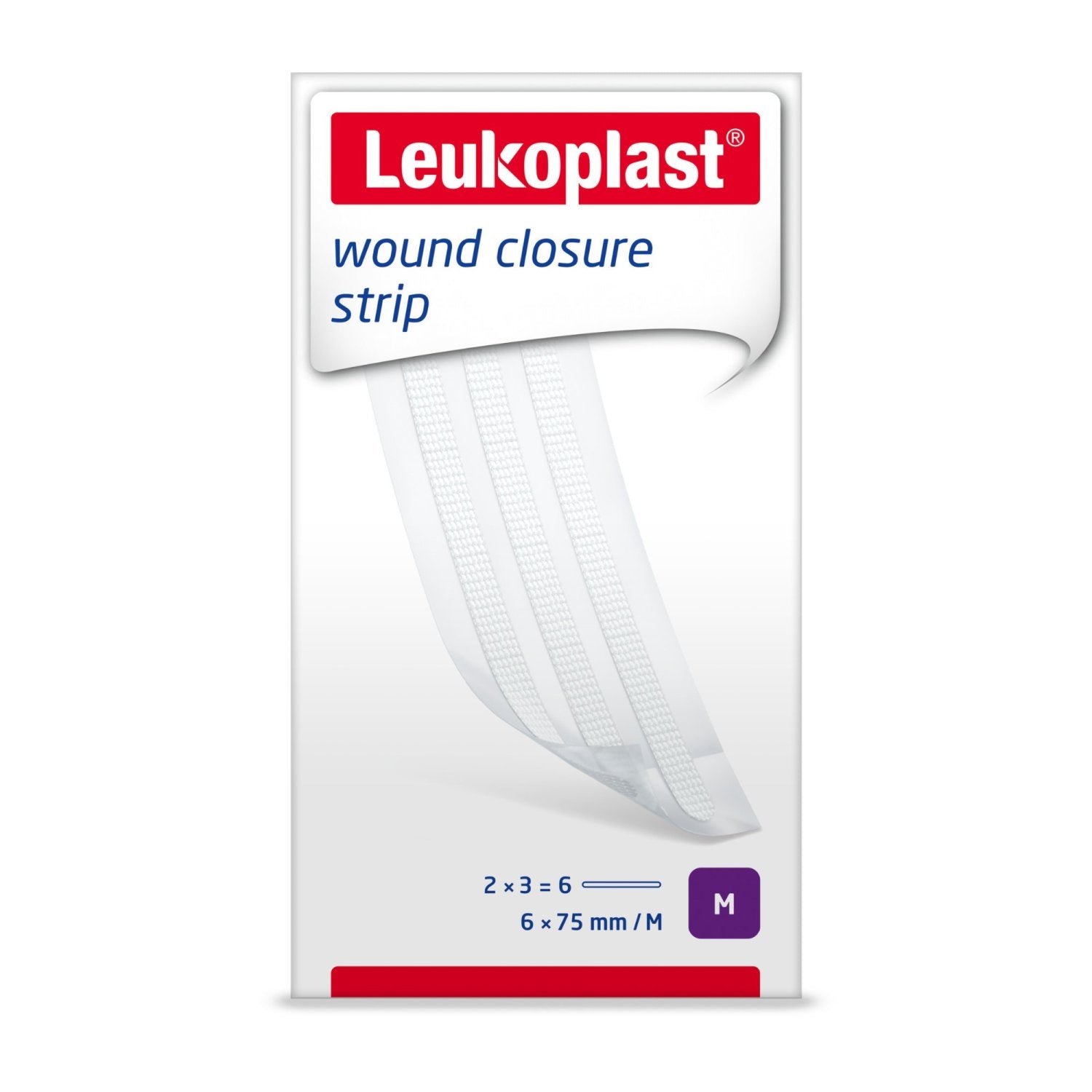 BSN MEDICAL B72740-02-1 Leukoplast Wound Closure Strips 6mm x 75mm Single Pack