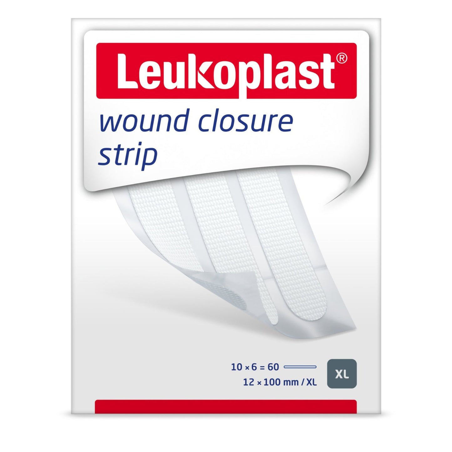 BSN MEDICAL B72629-04 Leukoplast Wound Closure Strips 12mm x 100mm Box of 50