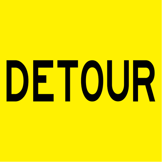 Max Global Products MM595 Detour (Text), Multi Message Sign