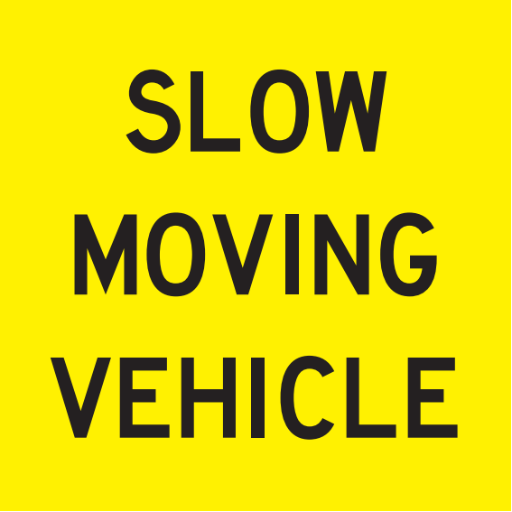 Max Global Products MM602 Slow Moving Vehicle, Multi Message Sign