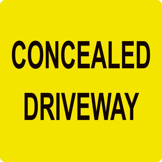 Max Global Products MM606 Concealed Driveway (Text), Multi Message Sign