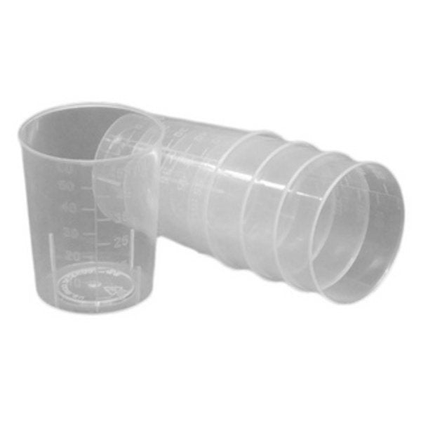 Max Global Products MM60 Medicine Measure Plastic 50mL-60mL