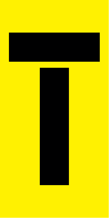 Max Global Products MM802 Lane Status (Lane Closed T Bar), Multi Message , Class 1 Refl. Sign