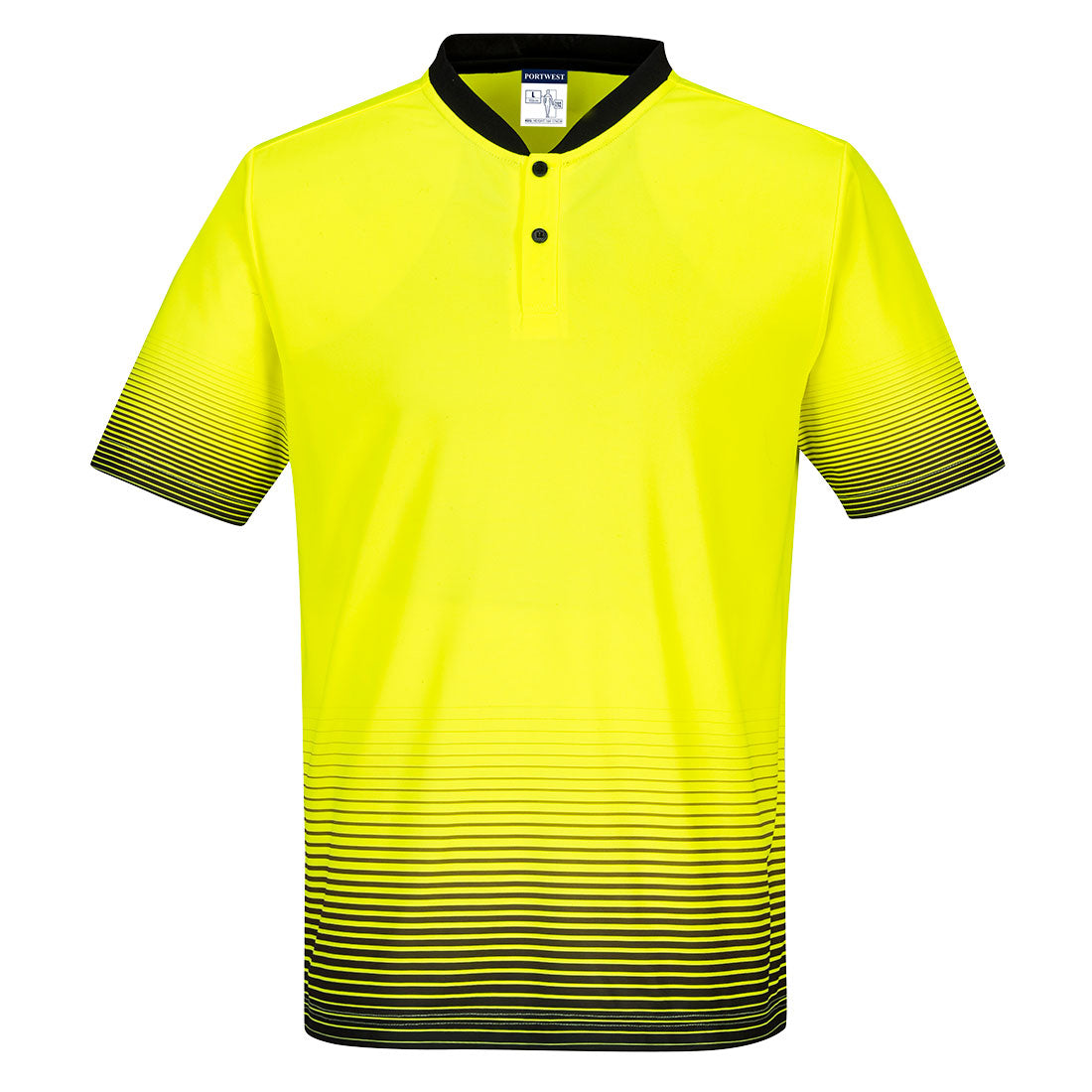 Portwest Sublimation Polo S/S in Yellow