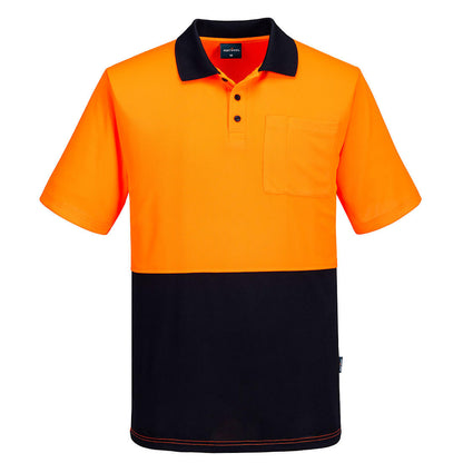 Portwest MP610 Hi Vis Class D Contrast Polo Shirt S/S