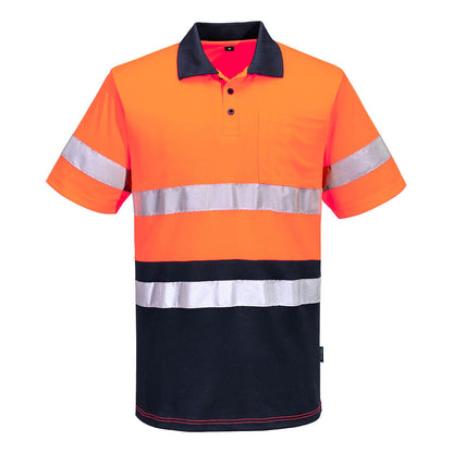 Portwest MP616 Hi-Vis Contrast Polo Shirt S/S