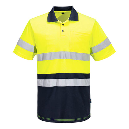 Portwest MP616 Hi-Vis Contrast Polo Shirt S/S