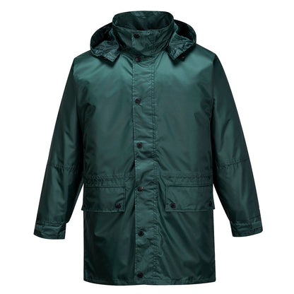 Portwest Carey Rain Jacket in Bottle Green