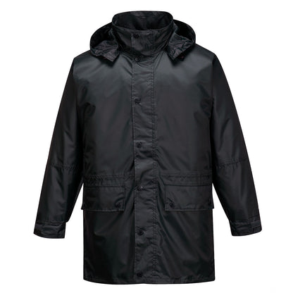 Portwest Carey Rain Jacket in Black