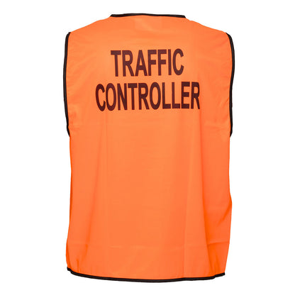 Portwest Hi-Vis Class D Traffic Controller Vest in Orange