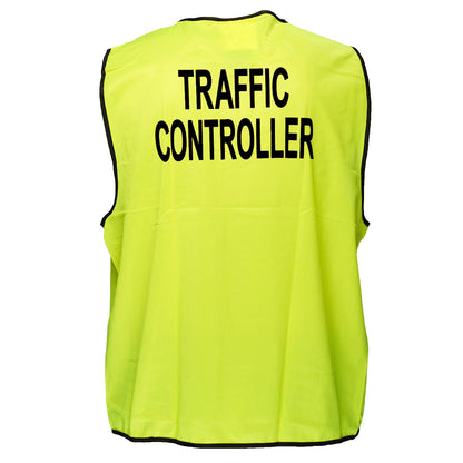 Portwest Hi-Vis Class D Traffic Controller Vest in Yellow