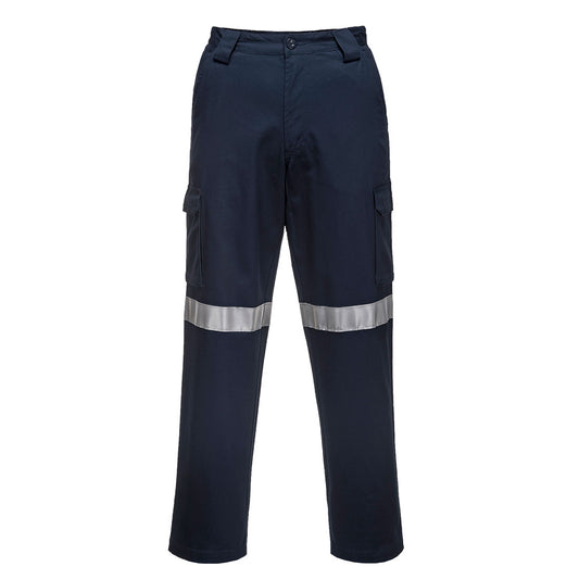 Portwest Lightweight Cargo Pants with Tape in Navy